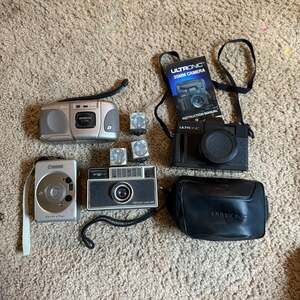 Vintage Camera Lot: Canon Elph LT260, Kodak Advantix C700 and more